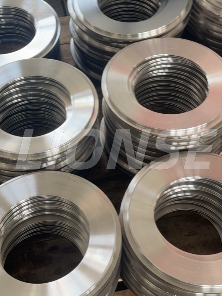 واشر تخت فولاد ضد زنگ جامد ماشینکاری CNC